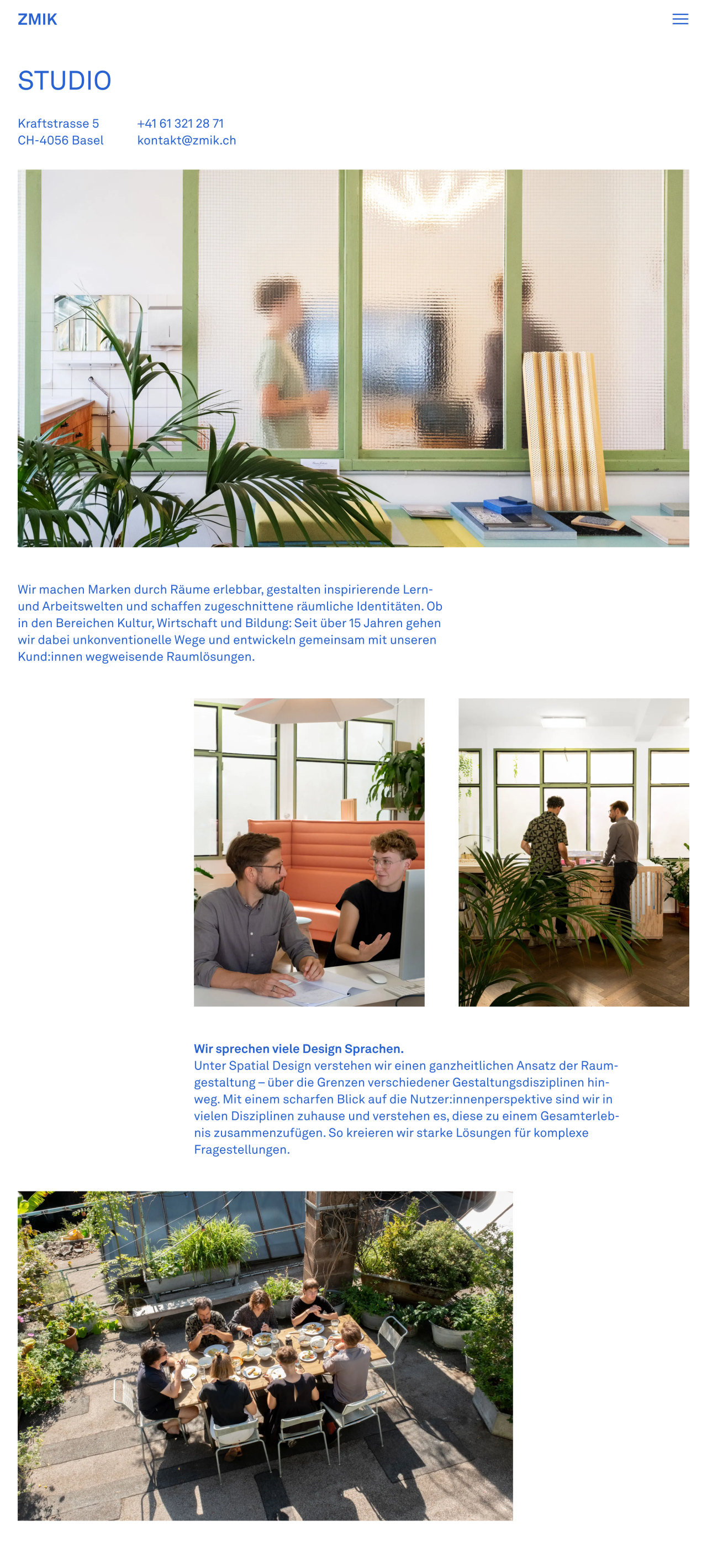 A digital space for spatial design